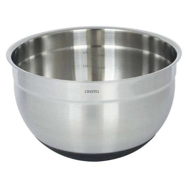 Cristel Preparation Bowl Mutine / Mangkuk Mixing Stainless