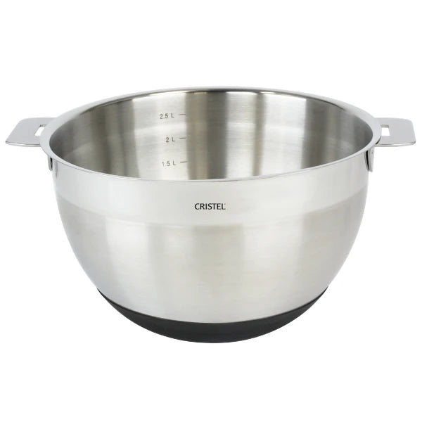 Cristel Removable Preparation Bowl / Mangkuk Mixing Stainless