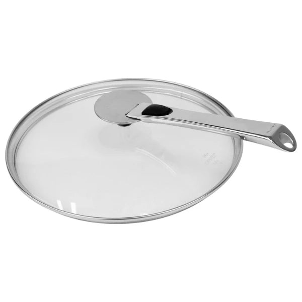 Cristel Rounded Glass Lid Platine / Tutup Kaca Platine