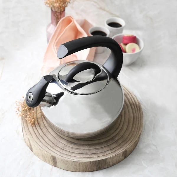 Cristel Neptune Kettle shining stainless steel induction