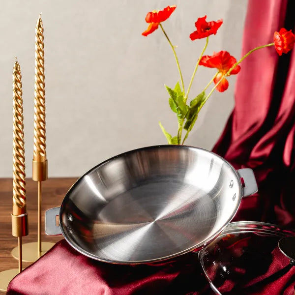 Cristel Stainless Frying Pan Removable Casteline / Penggorengan