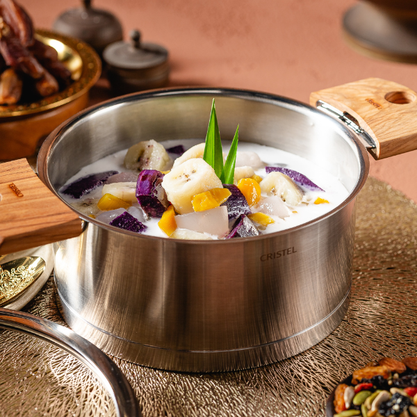 Cristel Wooden Removable Handle Casteline / Gagang Pendek