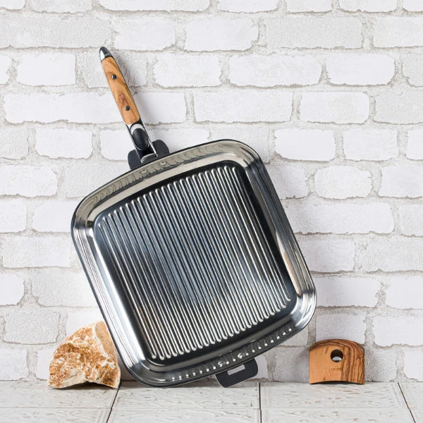 Cristel Square Grill Removable Casteline / Panggangan Persegi