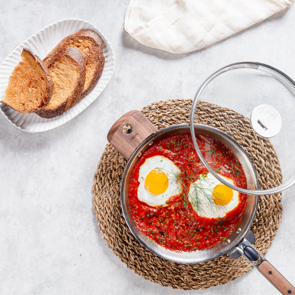 Cristel Wooden Removable Handle Casteline / Gagang Pendek