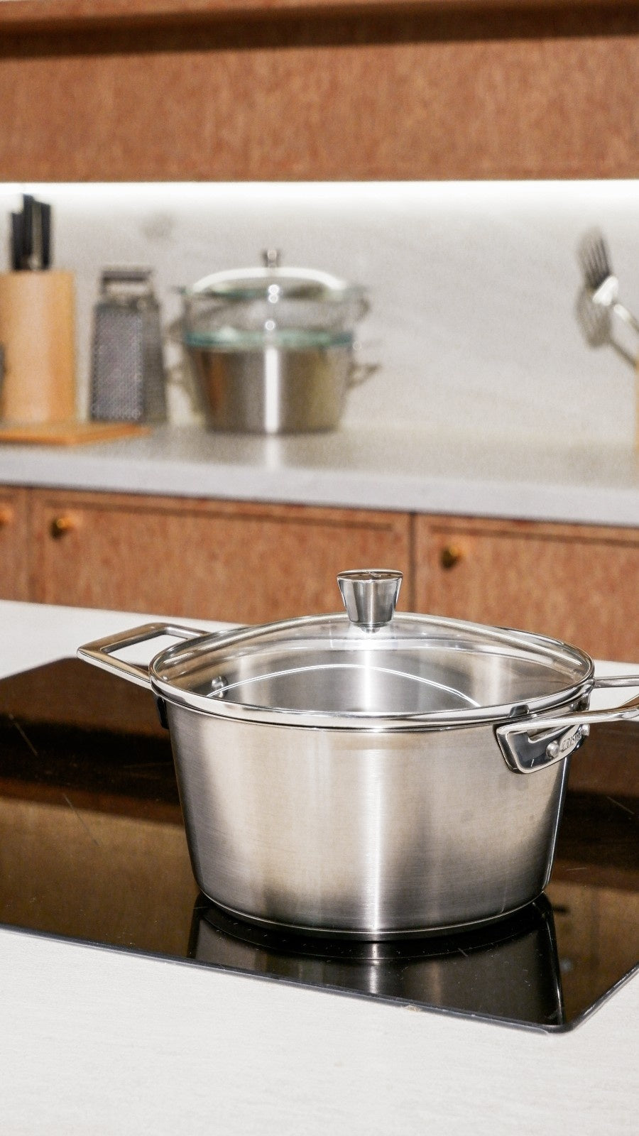 Cristel 1826 Stewpan With Glass Lid