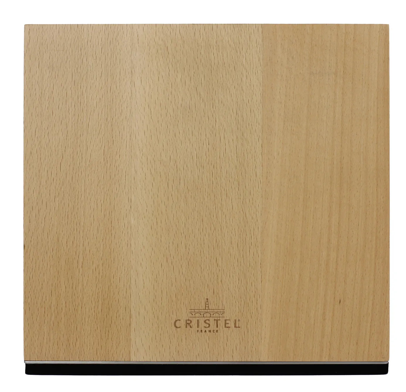 Beech wood magnetic knife block