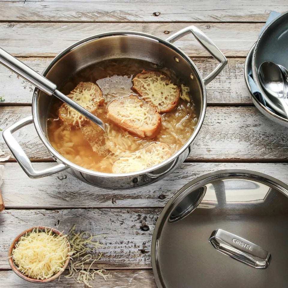 Cristel Stainless Steel Stewpot Castel Pro 5 Ply / Soup Pot