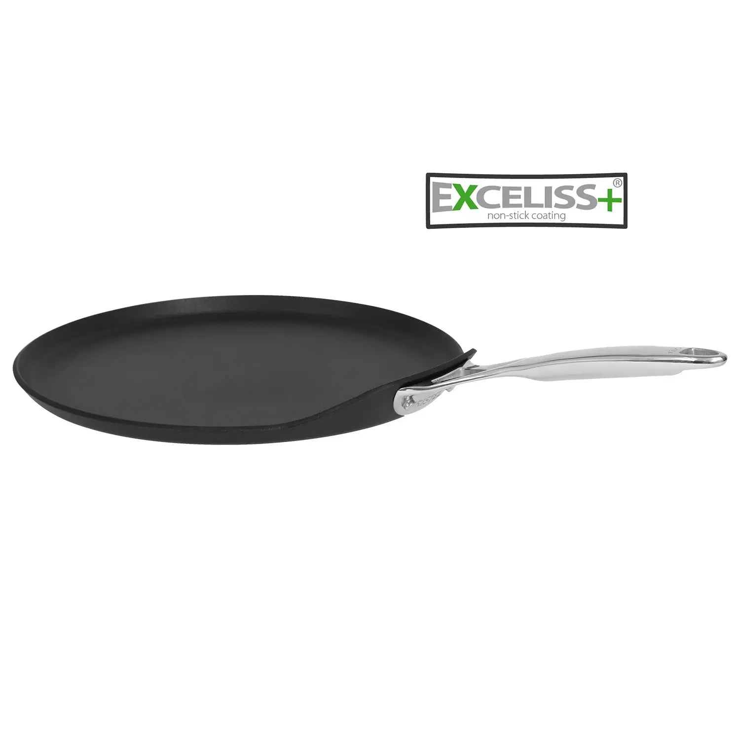 Cristel Castel Pro Exceliss+ Non-Stick Aluminum Crepe Pan