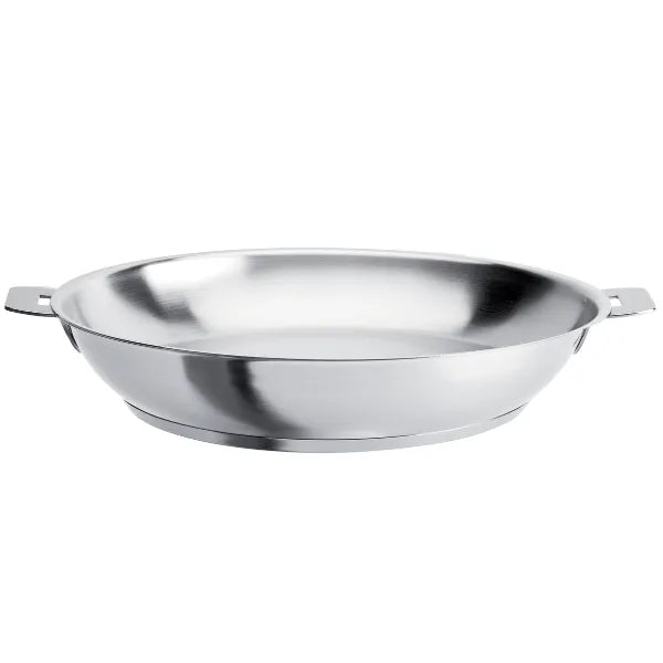 Cristel Stainless Deep Frying Pan Removable Strate / Wajan
