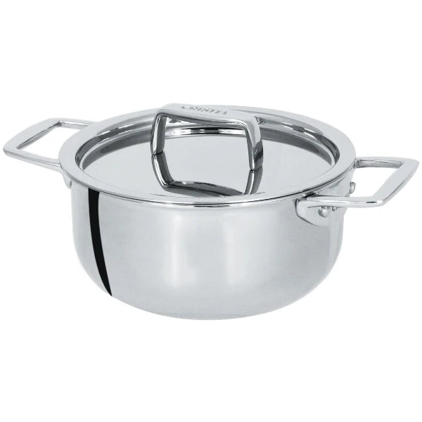 Cristel Mini Stainless Steel Stewpot Castel Pro 3 Ply / Panci Sop