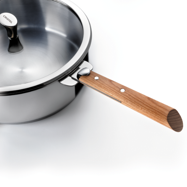 Cristel Wood Handle Removable Casteline / Gagang Panjang