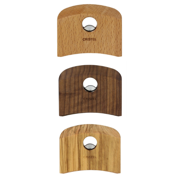 Cristel Wooden Removable Handle Casteline / Gagang Pendek
