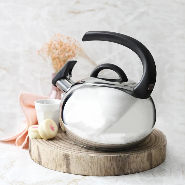 Cristel Neptune Kettle shining stainless steel induction