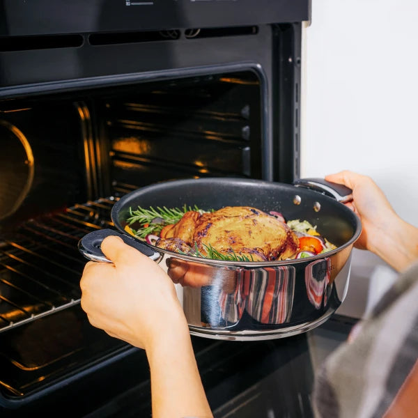 Cristel Saute Pan Exceliss Non Stick Coating Removable Casteline