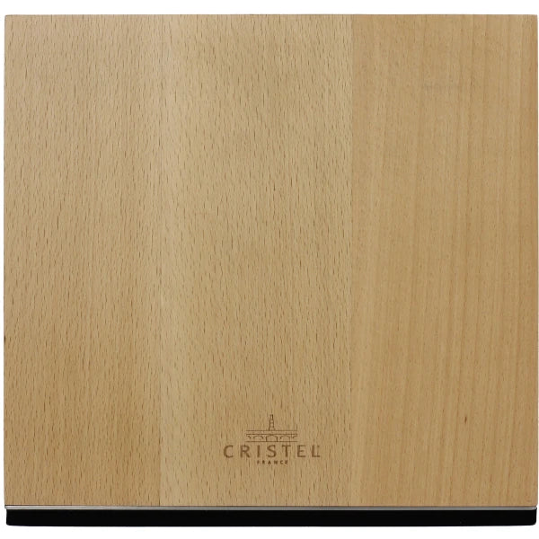 Beech wood magnetic knife block