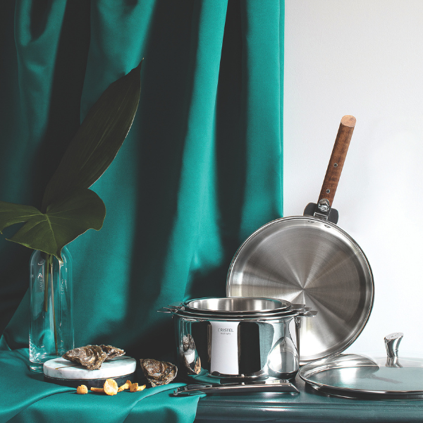 Cristel Wood Handle Removable Casteline / Gagang Panjang