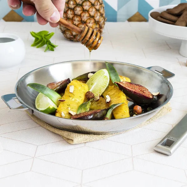 Cristel Stainless Frying Pan Removable Strate / Penggorengan