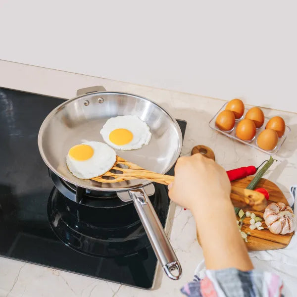 Cristel Stainless Frying Pan Removable Casteline / Penggorengan