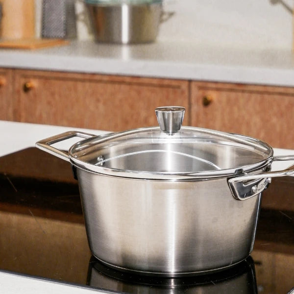 Cristel 1826 Stewpan With Glass Lid