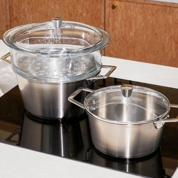 Cristel 1826 Stewpan With Glass Lid