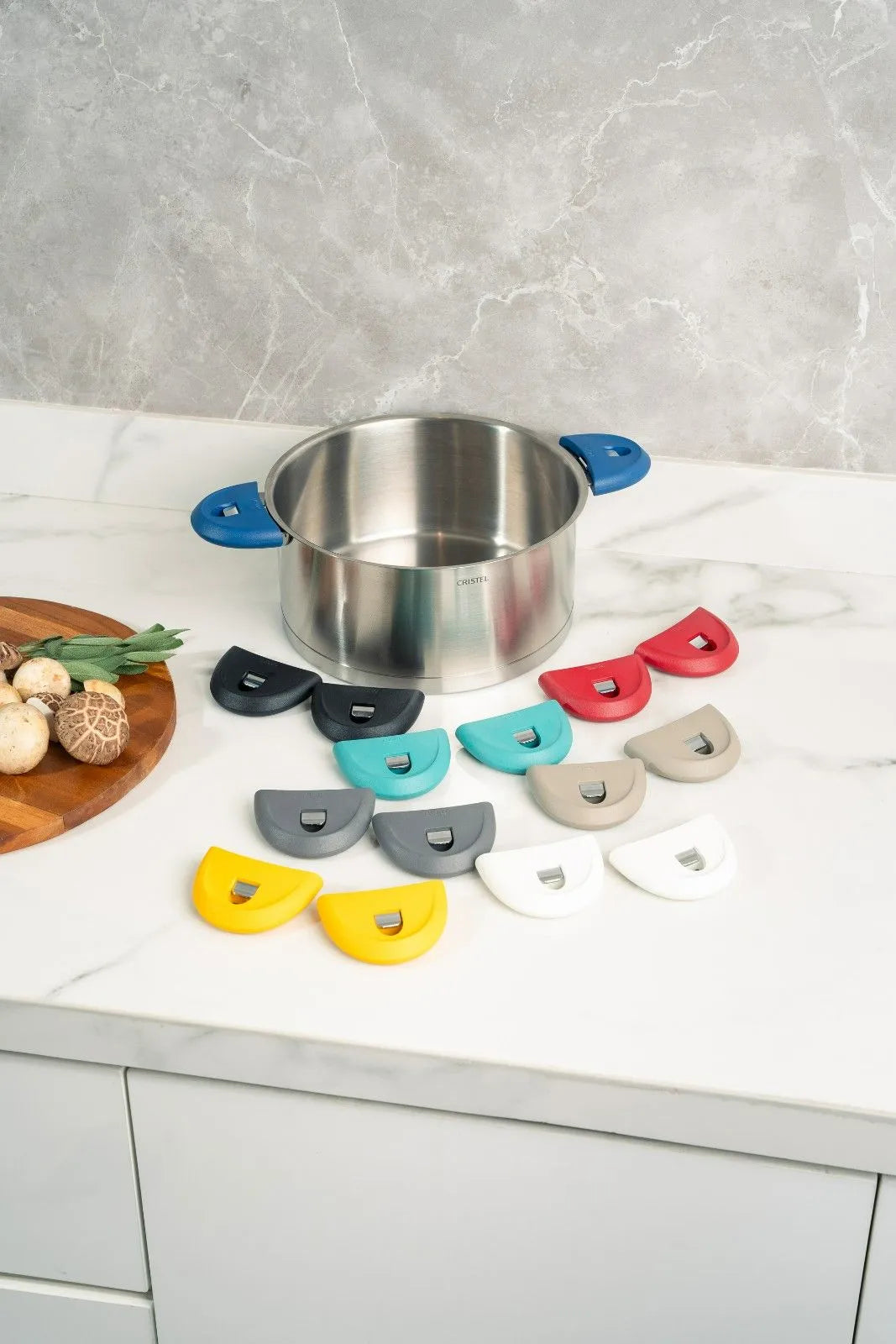 Cristel Stainless Sauce Pan Removable Strate / Stainless Pan