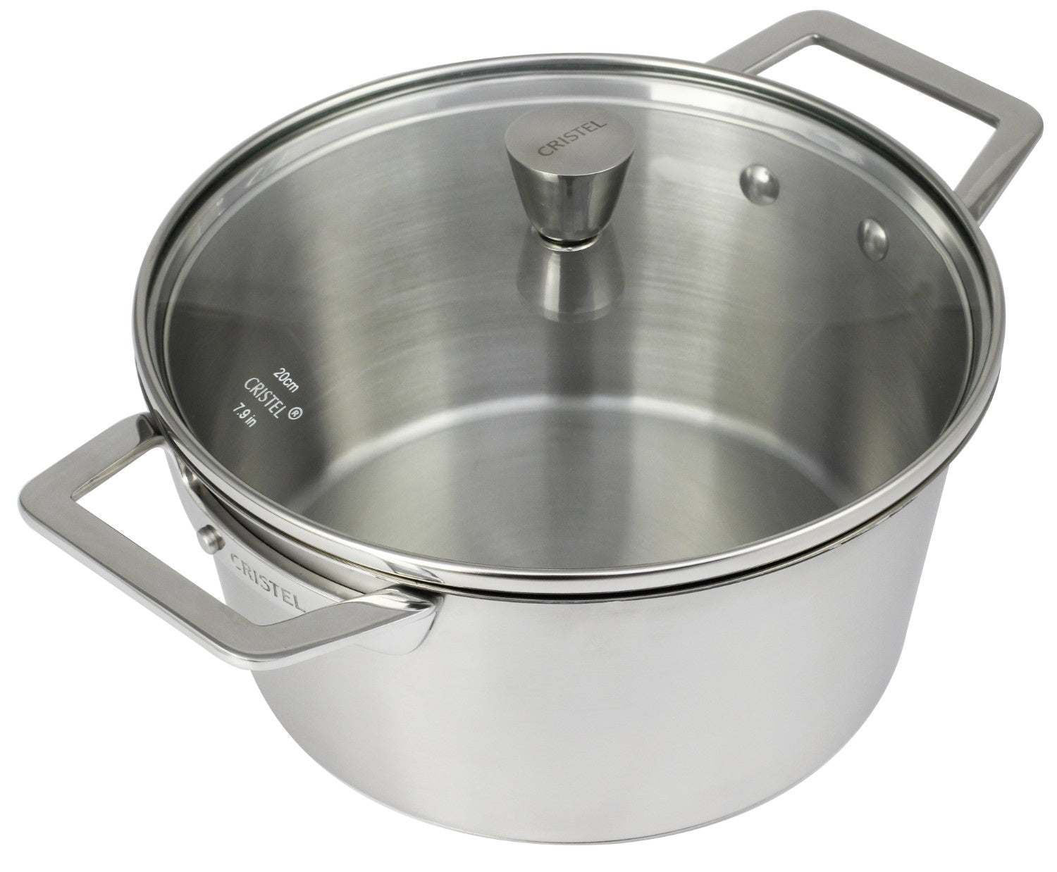 Cristel 1826 Stewpan With Glass Lid