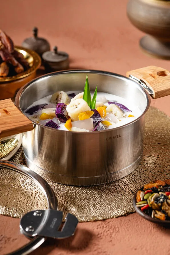 Cristel Stainless Sauce Pan Removable Strate / Stainless Pan