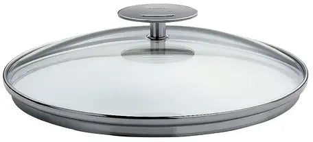 Cristel Rounded Glass Lid Platine / Tutup Kaca Platine