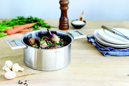 Cristel Stainless Sauce Pan Removable Strate / Stainless Pan