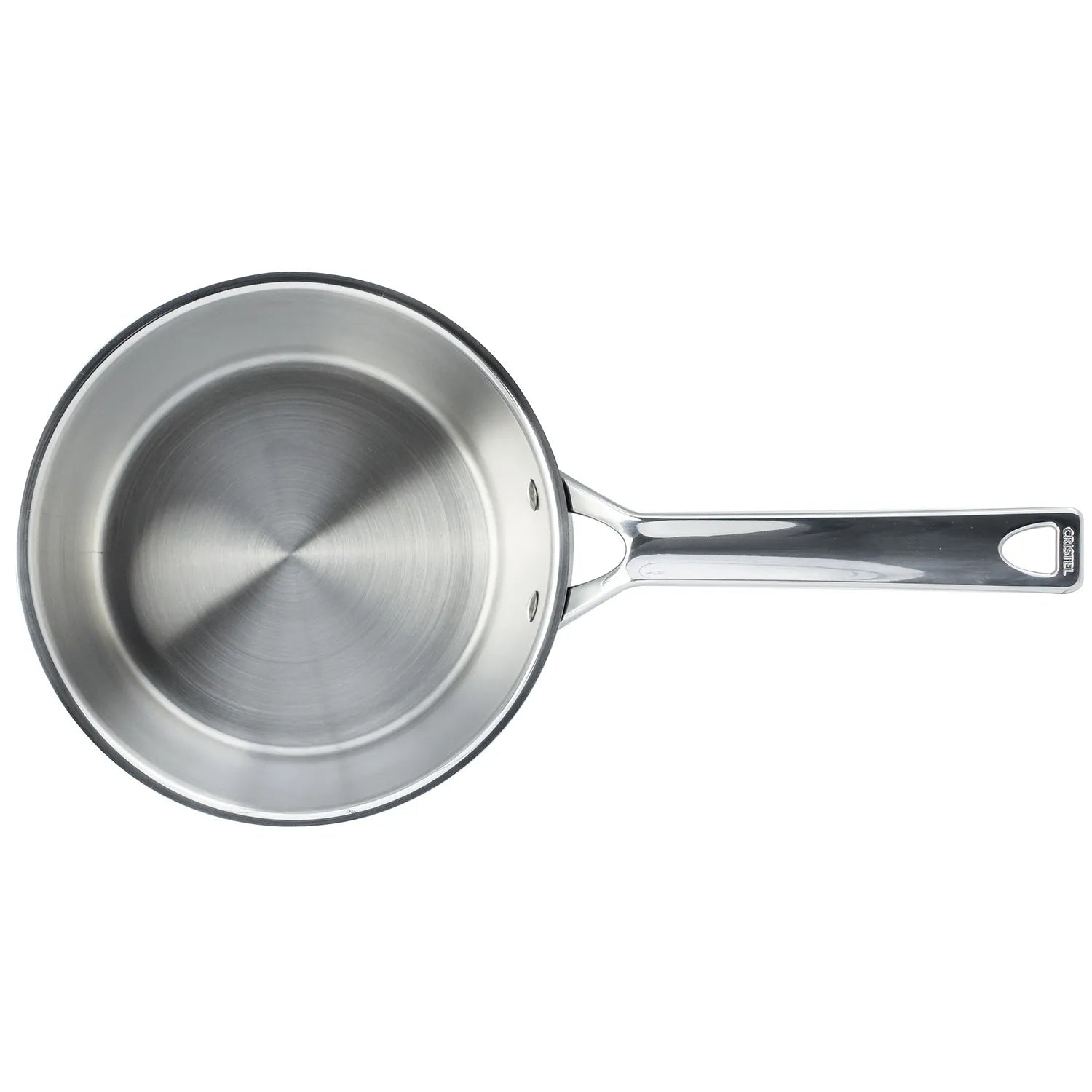 Cristel 1826 Brushed Stainless Steel Sauce Pan